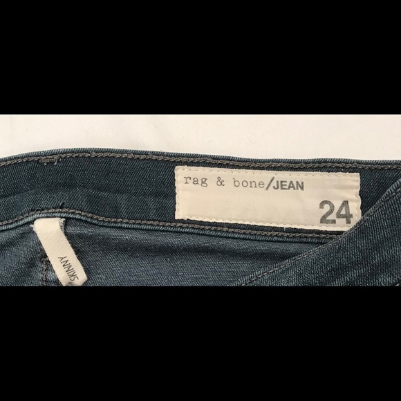 Rag & Bone Skinny Capri Jeans Size 24 Womens - Picture 3 of 9